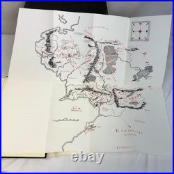 1965 Lord Of The Rings J. R. R Tolkien Box Set withMaps Houghton Mifflin 2nd Edition
