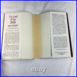 1965 Lord Of The Rings J. R. R Tolkien Box Set withMaps Houghton Mifflin 2nd Edition