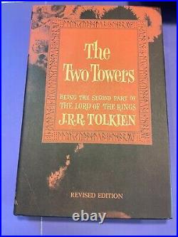 1965 Lord Of The Rings JRR Tolkien Box Set w Maps Houghton Mifflin 2nd Ed CLEAN