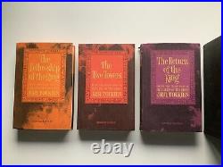 1965 Lord Of The Rings LOTR Hardback Set J. R. R. Tolkien Includes Maps