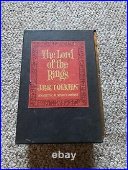 1965 Lord Of The Rings Second Edition 7th/6th/6th Prtg Slipcase Jackets! Maps