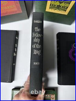 1965 Lord Of The Rings Trilogy Hardcover Book Set 2nd Edition & 1966 The Hobbit