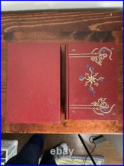 1965 Lord of the Rings, JRR Tolkien, Leather, Collector's HMCO Edition, with Map