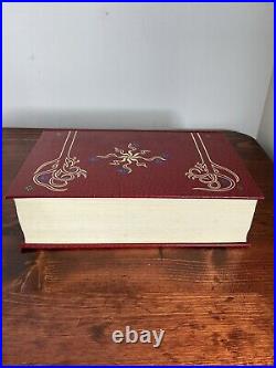 1965 Lord of the Rings, JRR Tolkien, Leather, Collector's HMCO Edition, with Map