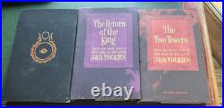 1965 Lord of the Rings Trilogy Box Set 2nd Edition J. R. R. Tolkien W Maps READ