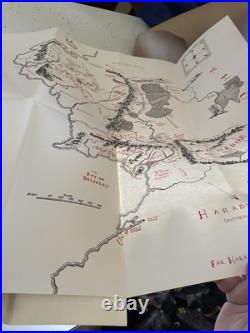 1965 Lord of the Rings Trilogy Box Set 2nd Edition J. R. R. Tolkien With Maps