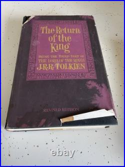 1965 Lord of the Rings Trilogy Box Set 2nd Edition J. R. R. Tolkien With Maps