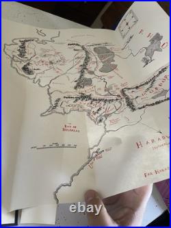 1965 Lord of the Rings Trilogy Box Set 2nd Edition J. R. R. Tolkien With Maps
