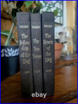 1965 Lord of the Rings Trilogy Box Set J. R. R. Tolkien 2nd Edition With Maps