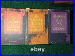 1965 Lord of the Rings trilogy set by J. R. R. Tolkien -2nd Revised Edition withmaps