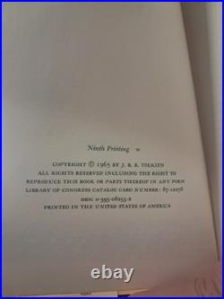 1965 Lord of the Rings trilogy set by J. R. R. Tolkien -2nd Revised Edition withmaps