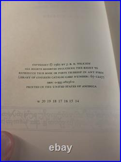 1965 Lord of the Rings trilogy set by J. R. R. Tolkien -2nd Revised Edition withmaps