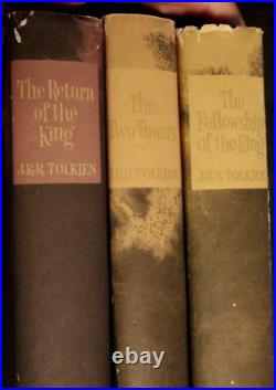 1965 Revised Edition THE LORD OF THE RINGS Box Set (HB) Second Ed. 10th Print