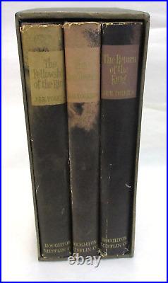 1965 Second Edition J. R. R. Tolkien Lord Of The Rings 3 Book Set