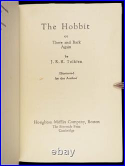 1965 The Hobbit JRR Tolkien Lord of the Rings Bilbo Baggins Gandalf Fantasy + DJ