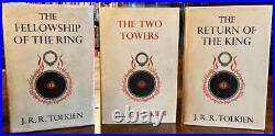 1965 The LORD Of The RINGS TRILOGY 1st Ed Set 14-11-11 J R R TOLKIEN + JACKETS