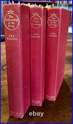 1965 The LORD Of The RINGS TRILOGY 1st Ed Set 14-11-11 J R R TOLKIEN + JACKETS