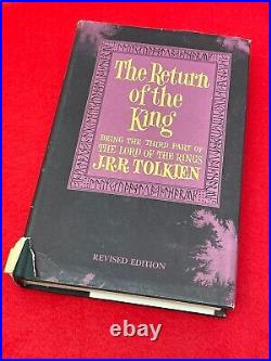 1965 The Lord Of The Rings Trilogy Hardcover Revised 8th & 9th J. R. R. Tolkien