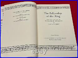 1965 The Lord Of The Rings Trilogy Hardcover Revised 8th & 9th J. R. R. Tolkien