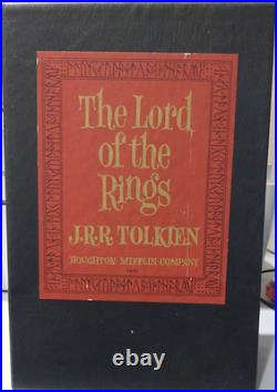 1965 The Lord of the Rings Hard Cover Box Set with all Three Maps