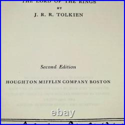 1965 The Lord of the Rings Trilogy Box Set Tolkien HC/DJ 2nd Ed with All Maps