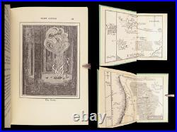 1966 1ed The Hobbit JRR Tolkien Lord of Rings 40th printing + Maps + Original DJ