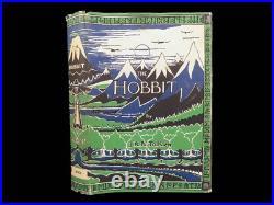 1966 1ed The Hobbit JRR Tolkien Lord of Rings 40th printing + Maps + Original DJ