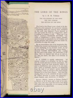 1966 1ed The Hobbit JRR Tolkien Lord of Rings 40th printing + Maps + Original DJ