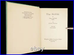 1966 1ed The Hobbit JRR Tolkien Lord of Rings 40th printing + Maps + Original DJ