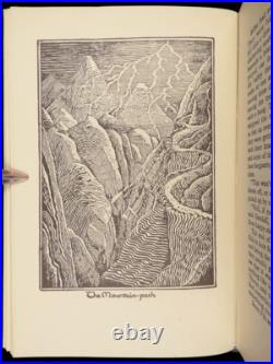1966 1ed The Hobbit JRR Tolkien Lord of Rings 40th printing + Maps + Original DJ