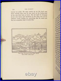 1966 1ed The Hobbit JRR Tolkien Lord of Rings 40th printing + Maps + Original DJ