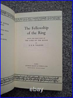 1966 2nd Ed 1st Impression Lord Of The Rings Trilogy J R R Tolkien 1966 2nd Ed 1st Impression Lord Of The Rings Trilogy J R R Tolkien
