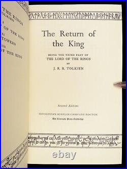 1966 EXQUISITE Lord of the Rings Tolkien Two Towers + Return of King Maps 2V