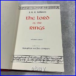 1966 The Lord of the Rings by J. R. R. Tolkien 1974 WITH MAP