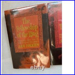 1967 Lord Of the Rings Set with Maps Houghton Mifflin 2nd Ed
