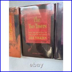 1967 Lord Of the Rings Set with Maps Houghton Mifflin 2nd Ed