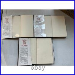 1967 Lord Of the Rings Set with Maps Houghton Mifflin 2nd Ed