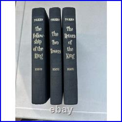 1967 Lord Of the Rings Set with Maps Houghton Mifflin 2nd Ed