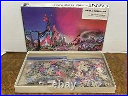 1968 GIANT Lord Of The Rings by J. R. R Tolkien Middle Earth Mural Puzzle R101