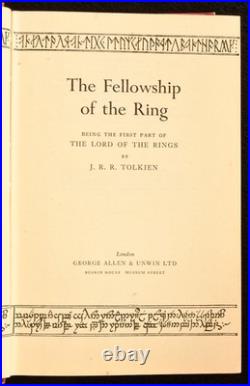 1968 The Fellowship of the Ring The Lord of the Rings J R R Tolkien Second Ed