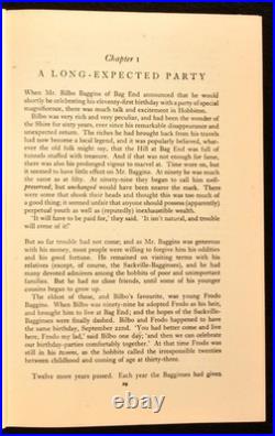 1968 The Fellowship of the Ring The Lord of the Rings J R R Tolkien Second Ed