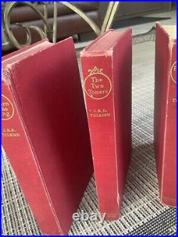 1969 J. R. R. Tolkien'Lord of the Rings' Trilogy UK 2nd Edition, Allen & Unwin