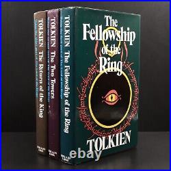 1973 3vol The Lord Of The Rings by J. R. R. Tolkien Fantasy Fiction Book Set