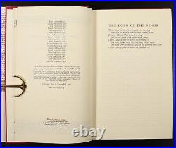 1973 3vol The Lord Of The Rings by J. R. R. Tolkien Fantasy Fiction Book Set