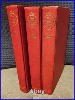 1973 J. R. R. Tolkien'Lord of the Rings' Trilogy UK 2nd Edition, Allen & Unwin