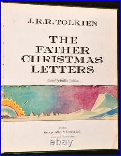 1976 The Father Christmas Letters J R R Tolkien Lord of the Rings First Edition