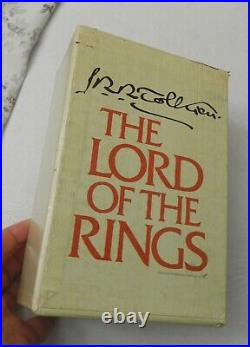 1978, 3 Vol, The Lord of the Rings by JRR Tolkien, HBwithdj + SC, BCE, EX COND