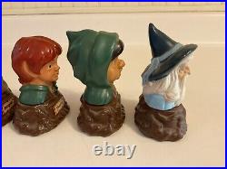 1978 Animal Toys Plus Tolkien Lord Of The Rings Finger Puppets