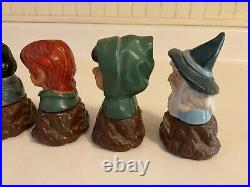 1978 Animal Toys Plus Tolkien Lord Of The Rings Finger Puppets