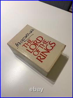 1978 Lord of the Rings J. R. R. Tolkien Hardcover Box Set with Maps